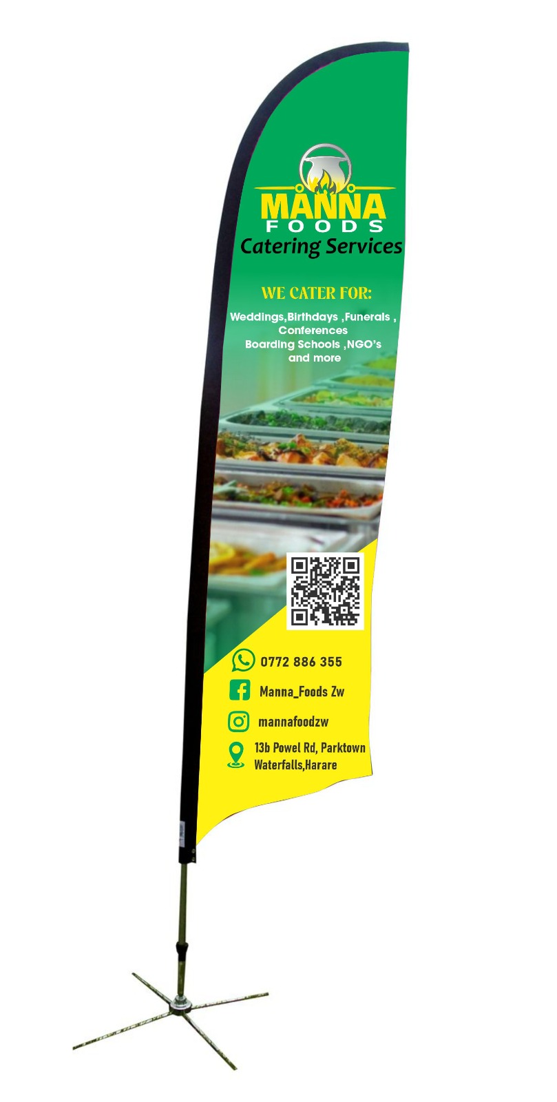 Manna Foods banner